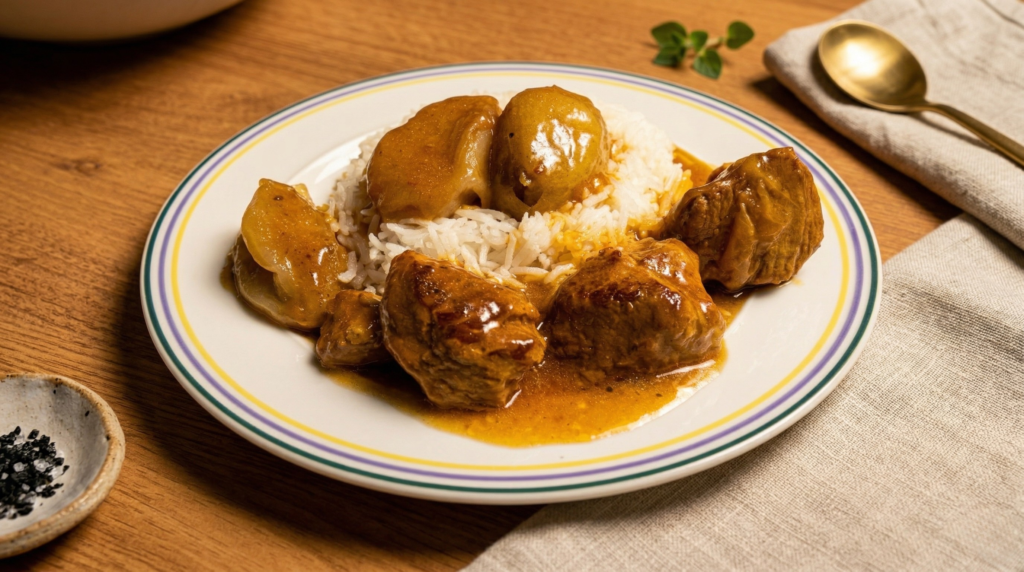 Χοιρινό με Κρεμμύδια στη Χύτρα – Παραδοσιακή Συνταγή που Λιώνει στο Στόμα | Sia is Cooking