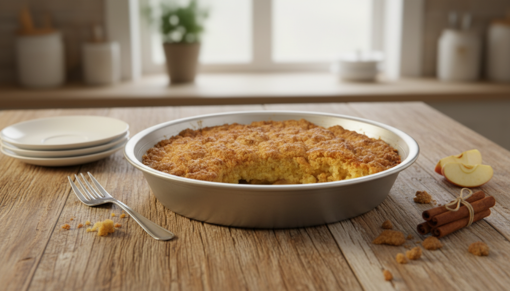 Crumble με μήλο | Εύκολο & αρωματικό γλυκό φούρνου | Sia is Cooking