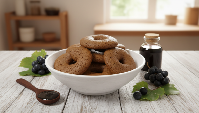 Νηστίσιμα Μουστοκούλουρα – Εύκολη Παραδοσιακή Συνταγή | Sia is Cooking