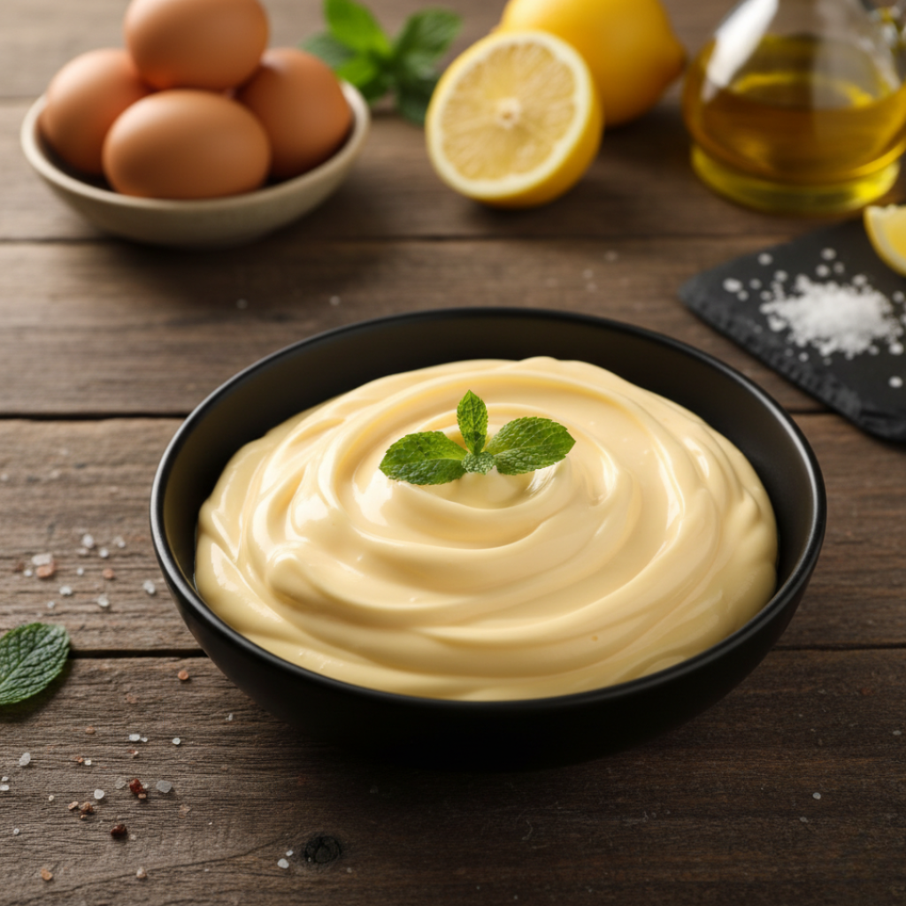 Σπιτική Μαγιονέζα με Αυγά & Λεμόνι | Εύκολη, Αφράτη και Κρεμώδης | Sia is Cooking