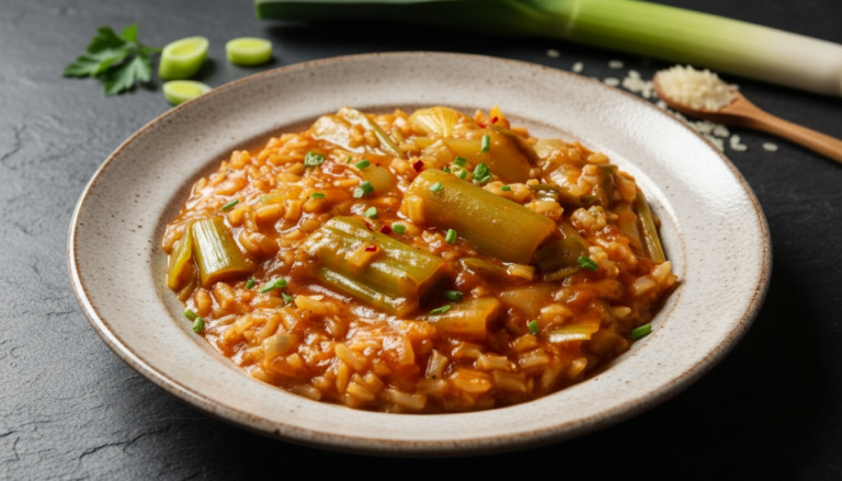 Πρασόρυζο στη Χύτρα Ταχύτητας – Εύκολη Νηστίσιμη & Μελωμένη Συνταγή | Sia is Cooking