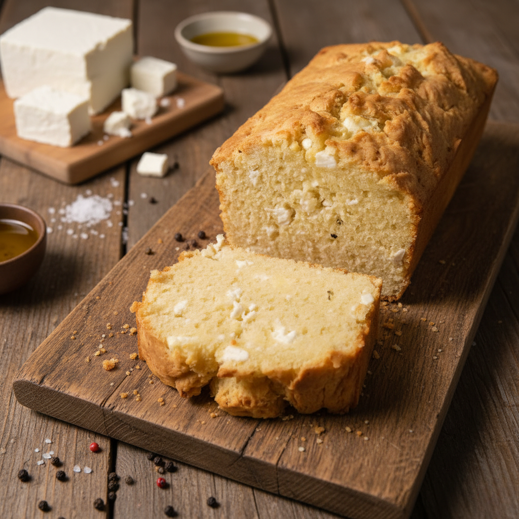 Τυρόψωμο Αφράτο με Φέτα & Γιαούρτι – Εύκολη Σπιτική Συνταγή | Sia is Cooking