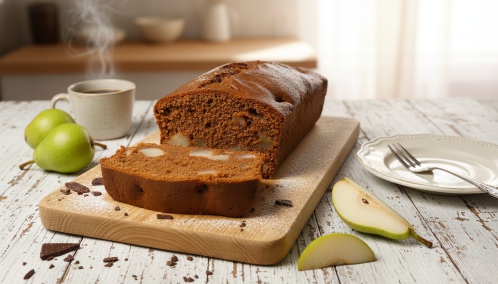 Σοκολατένιο κέικ με αχλάδια — συνταγή που λιώνει στο στόμα | Sia is Cooking