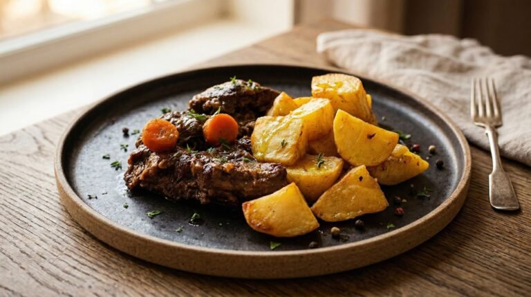 Μοσχάρι Λεμονάτο με Πατάτες στην Κατσαρόλα | Παραδοσιακή Συνταγή | Sia is Cooking