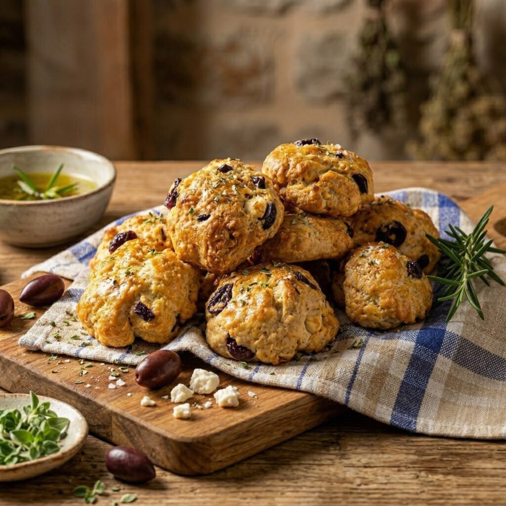 Μπουκίτσες με Φέτα, Ελιές & Τυρί Κρέμα | Sia is Cooking