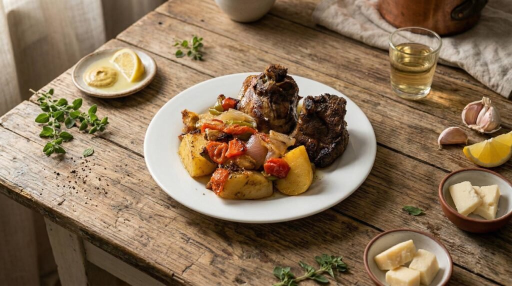 Ζουμερό Αρνί Κλέφτικο με Πατάτες & Τυρί στη Λαδόκολλα | Sia is Cooking