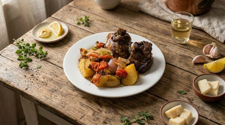 Ζουμερό Αρνί Κλέφτικο με Πατάτες & Τυρί στη Λαδόκολλα | Sia is Cooking