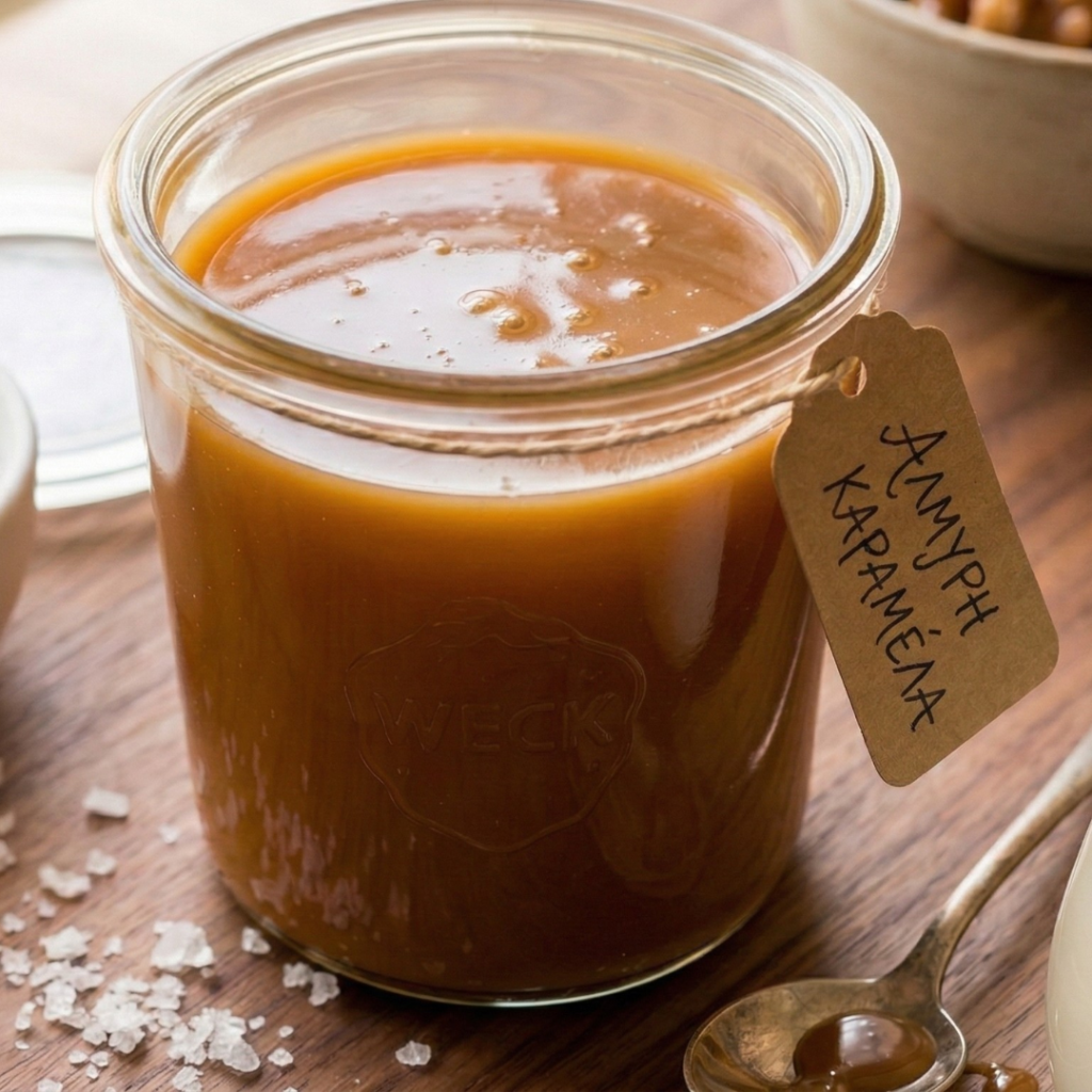 Σάλτσα Αλμυρής Καραμέλας | Εύκολη Σπιτική Καραμέλα για Παγωτά & Γλυκά | Sia is Cooking
