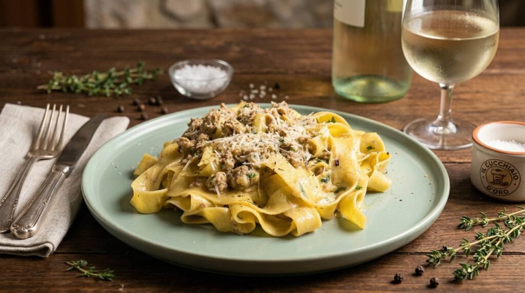 Παπαρδέλες με Λευκό Κιμά & Κρέμα Γάλακτος – Εύκολη & Πεντανόστιμη Συνταγή | Sia is Cooking