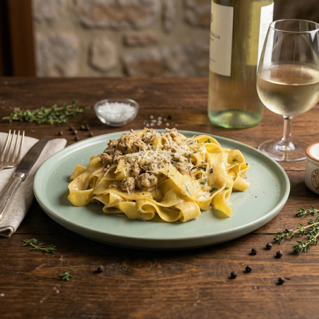 Παπαρδέλες με Λευκό Κιμά & Κρέμα Γάλακτος – Εύκολη & Πεντανόστιμη Συνταγή | Sia is Cooking