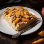 Γιαουρτόγλυκο με Ροδάκινο - Εύκολο Γλυκό Ψυγείου | Sia is Cooking